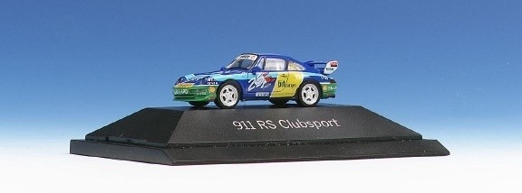 Porsche 911 RS Clubsport advertising print: Bitburger Start number: 25 drivers: Emanuel Collard