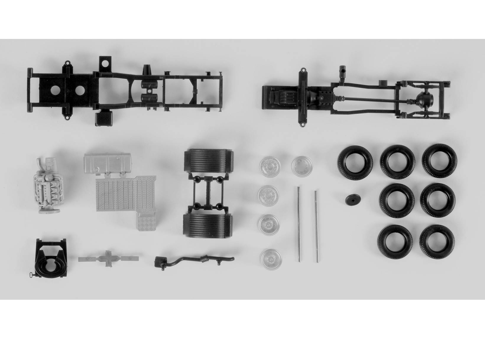chassis for tractor Scania (medi) 2-axle Content: 2 pcs.