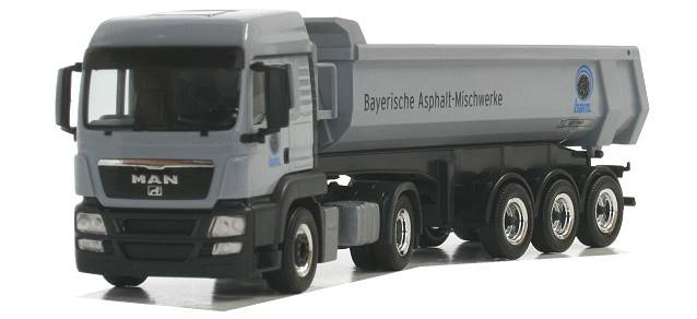MAN TGS Kippmulden-Sattelzug "BAM"