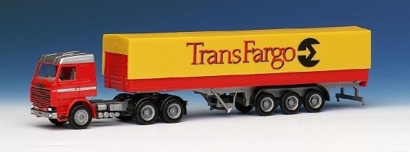 Scania 143 m platform plane saddle train 3A/3A