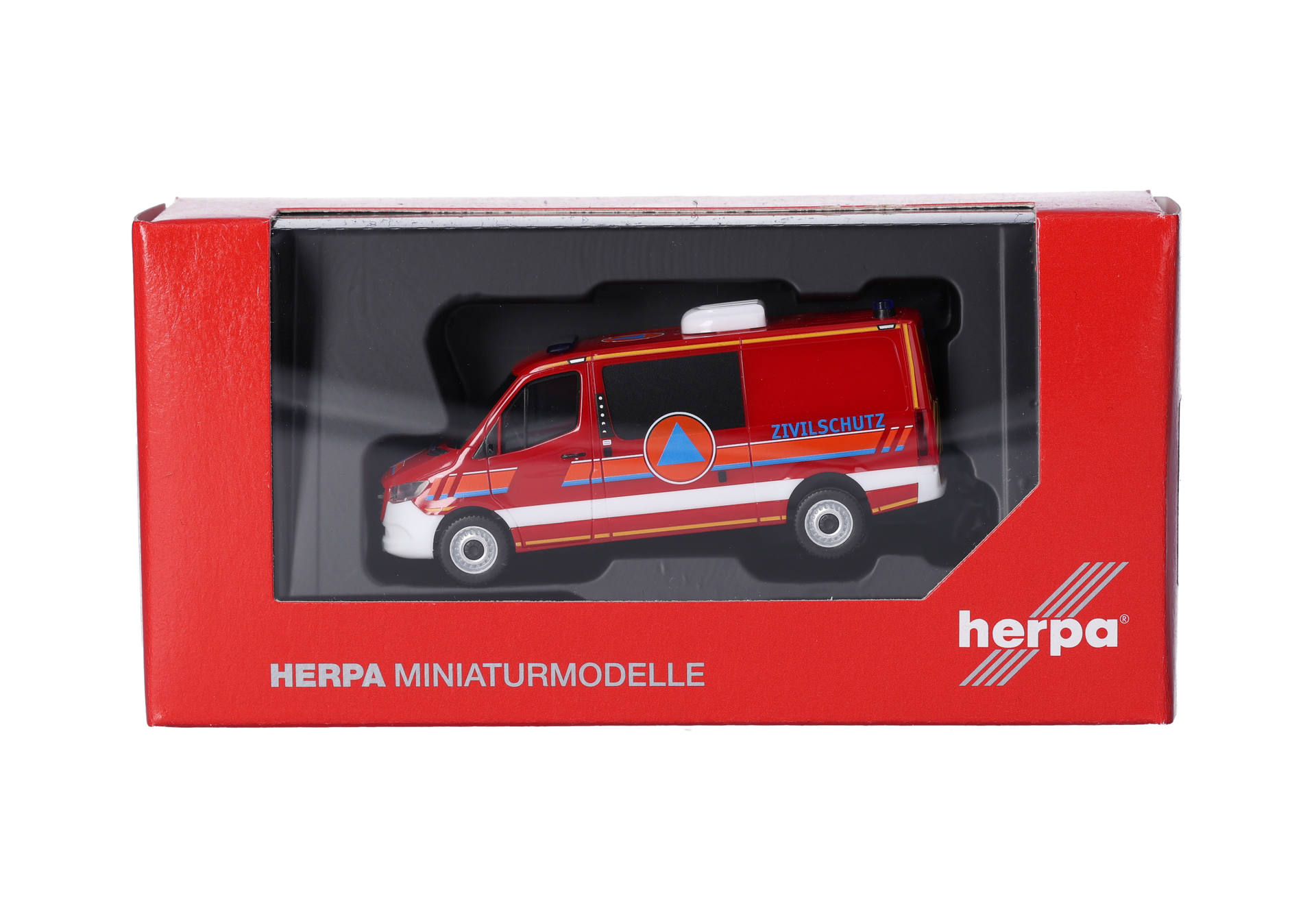 miniature, van, emergency, red, model