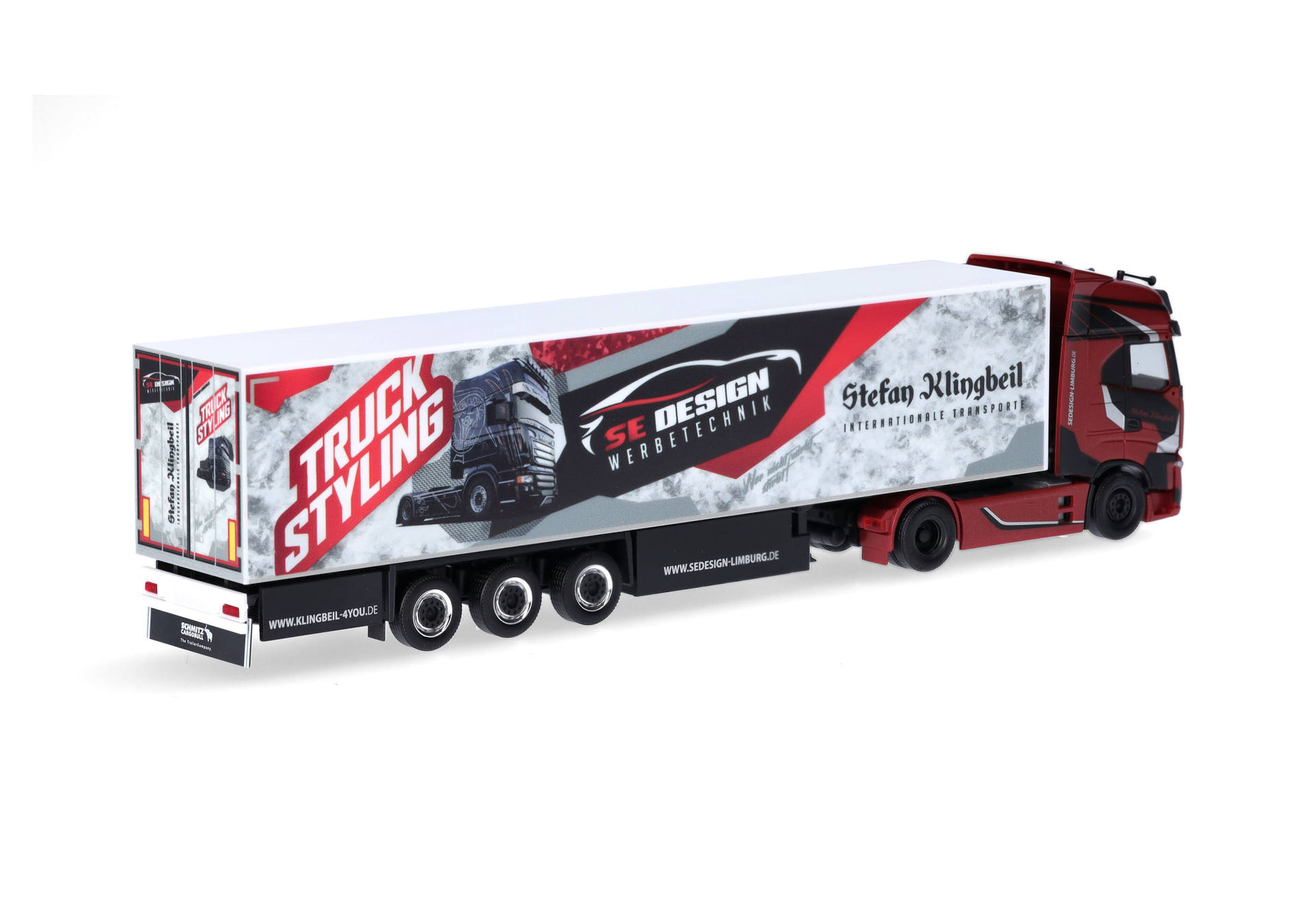 Iveco S-Way refrigerated semitrailer "Stefan Klingbeil" (Hessen/Gladenbach)