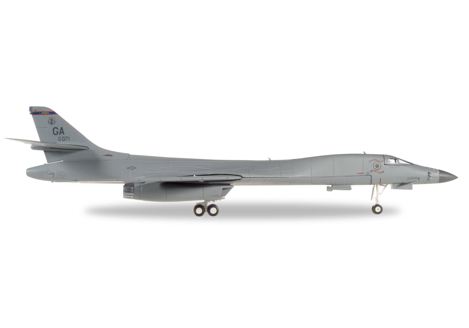 U.S. Air Force Rockwell B-1B Lancer - Georgia ANG 128th Bomb Squadron, Robins Air Base - "Mr. Bones"