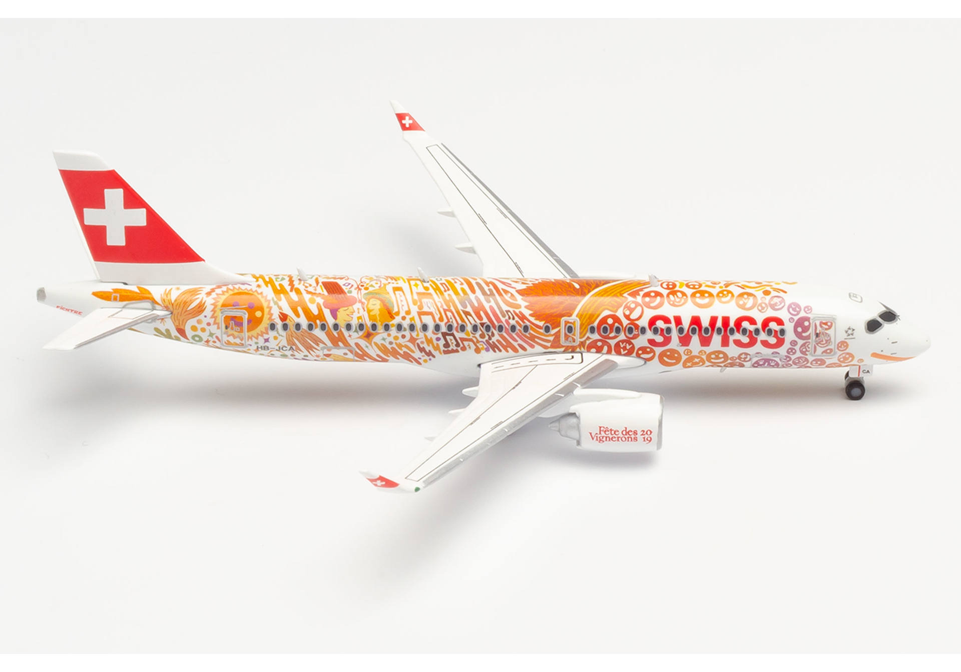 Swiss International Air Lines A220-300 "Fête des Vignerons"