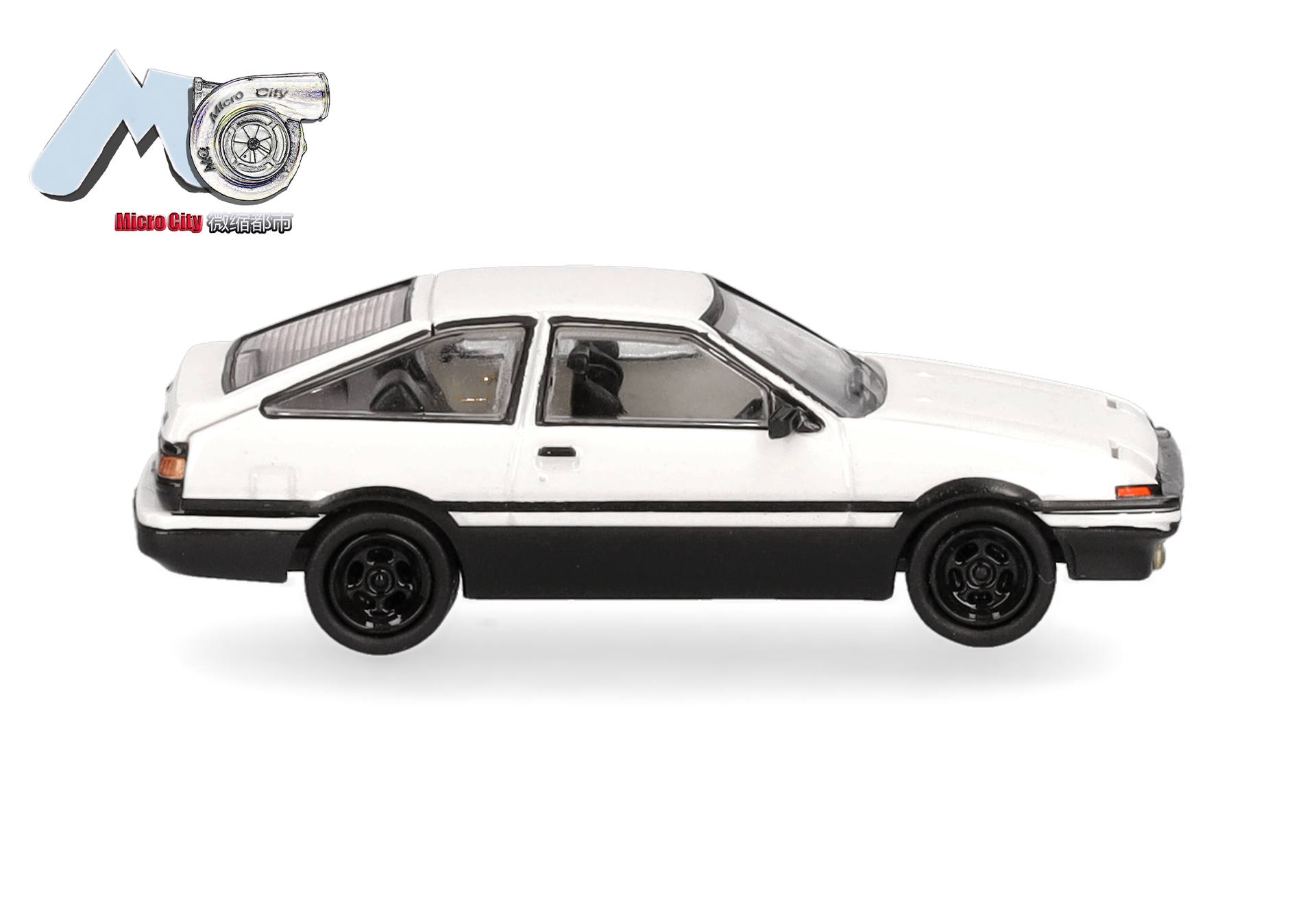 MicroCity: Toyota Corolla AE86, white