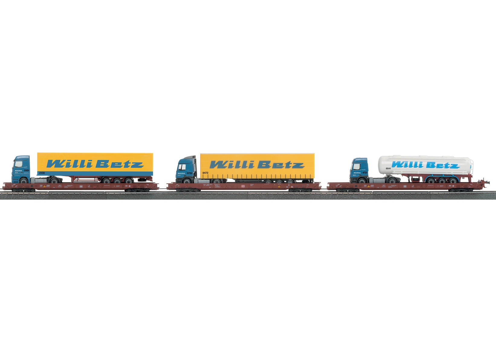 Märklin/Herpa-Zugpackung "Rollende Landstraße Willi Betz" Wechselstrom-Version