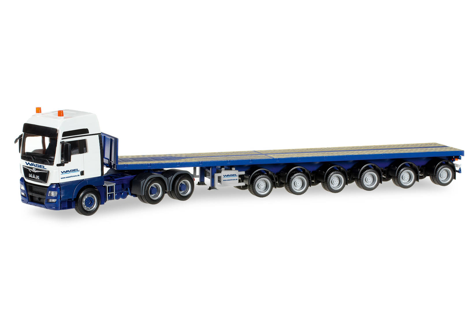 MAN TGX XXL Euro 6 6x4 ballast trailer "Wasel Krane"