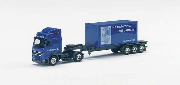 Volvo FH12 Container saddle train