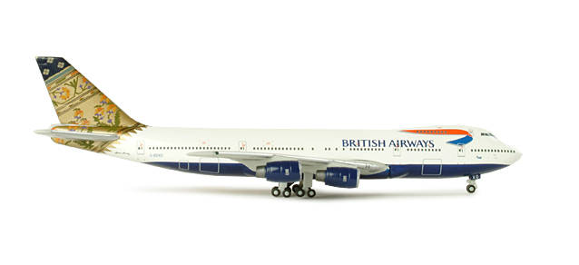 British Airways Boeing 747-400 "Paithani"