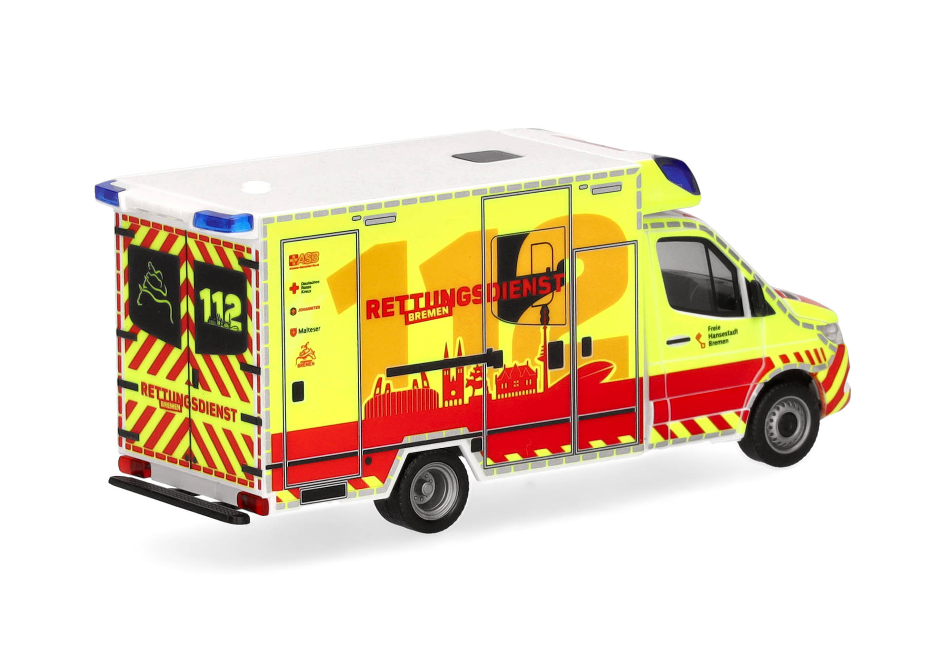 Mercedes-Benz Sprinter 18 Fahrtec rescue vehicle "fire brigade Bremen"