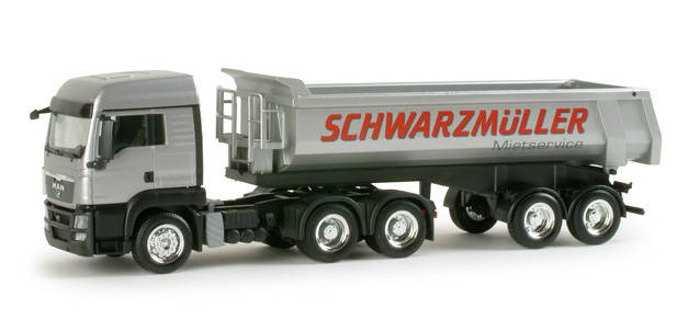 MAN TGS dump truck "Schwarzmueller"