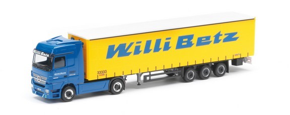 Mercedes-Benz Actros LH '02 Curtain Planning Saddle Train Special Cardon