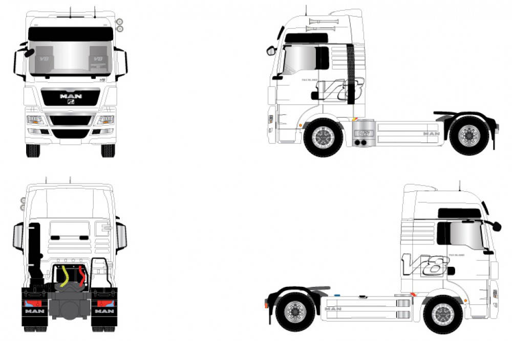 MAN TGX XXL V8 4x2 Zugmaschine