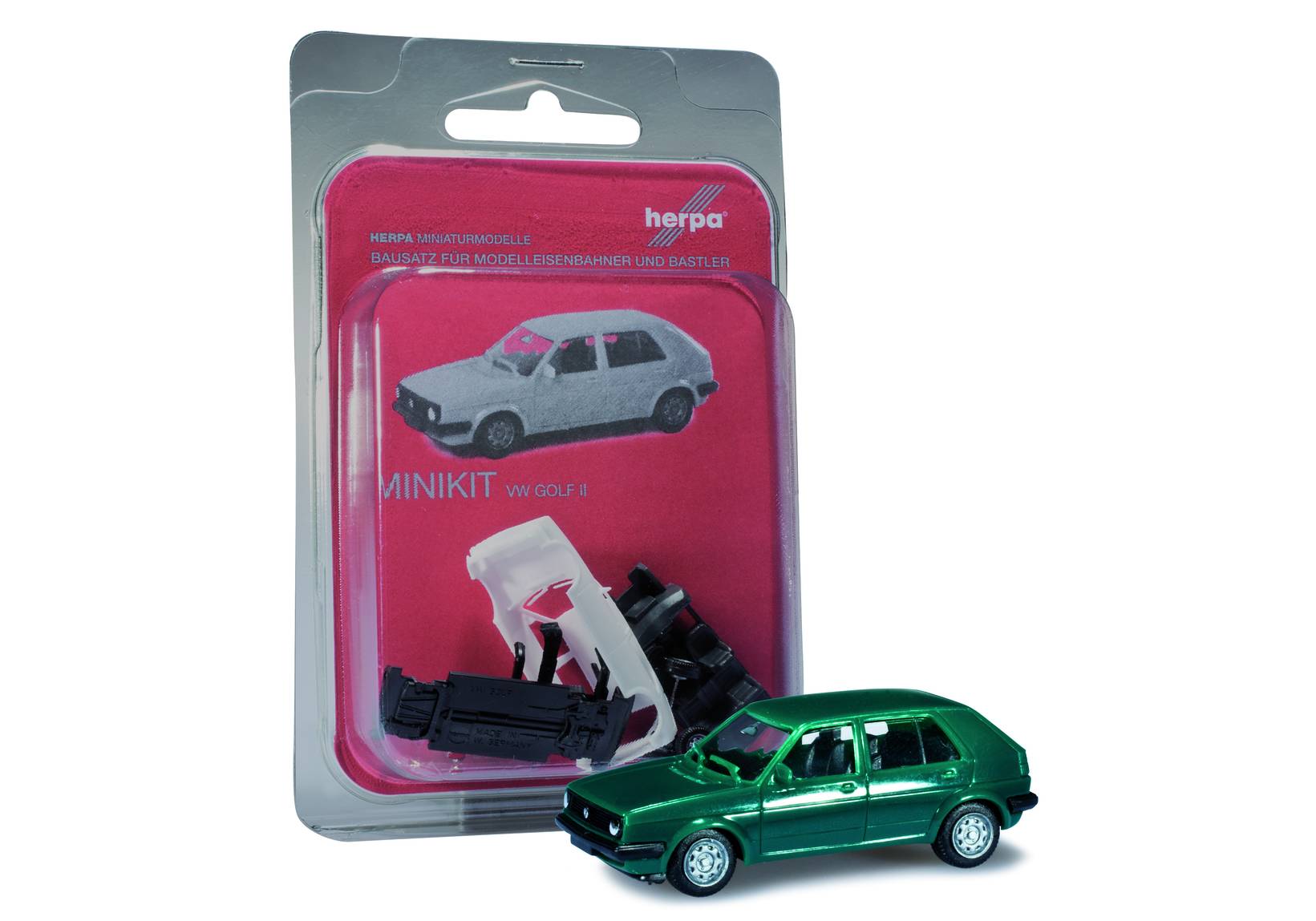 Herpa MiniKit: VW Golf II 4-türig, minzgrün