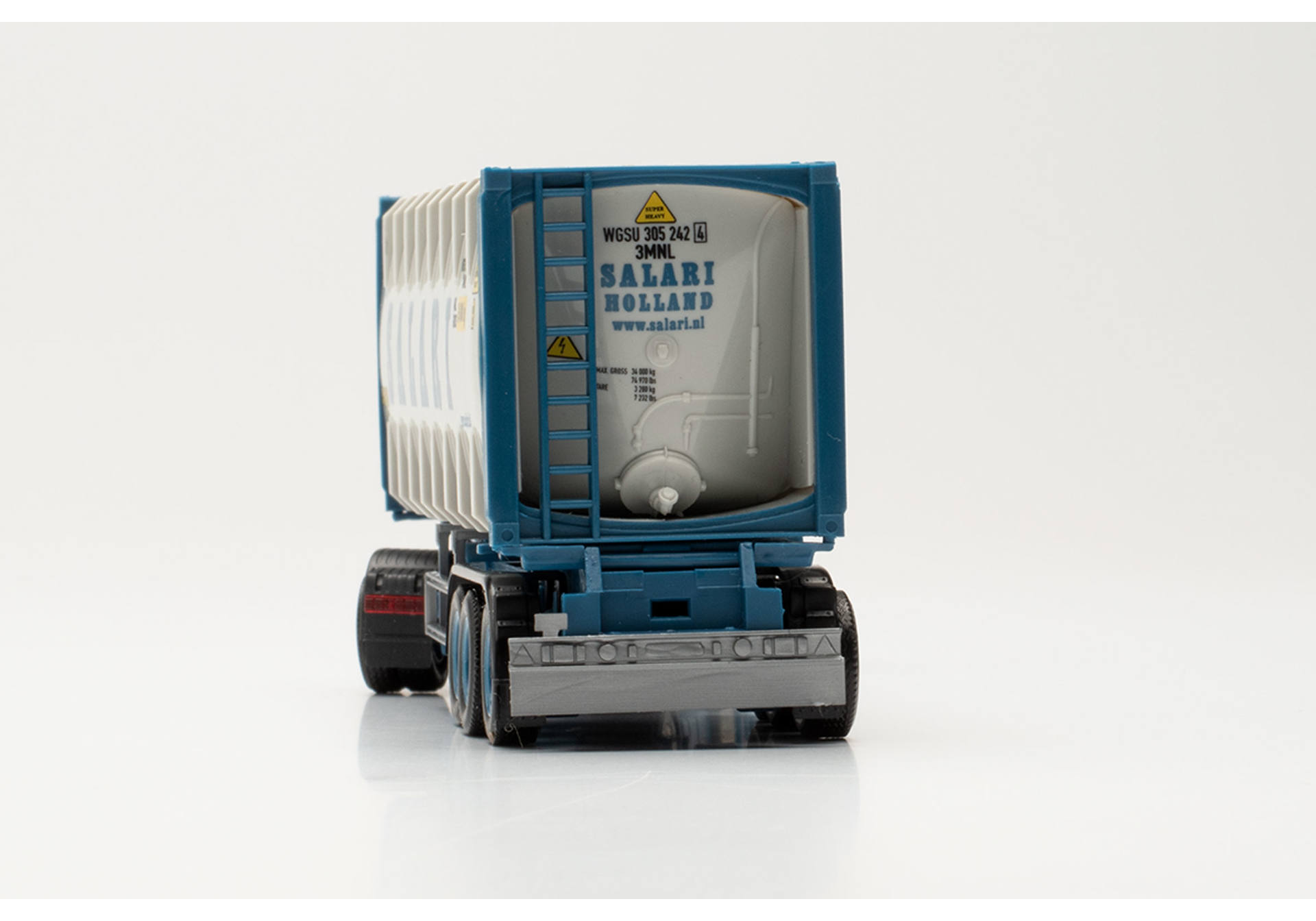 Volvo FH Gl. 2020 30-ft.-Bulkcontainer-Sattelzug „Salari"