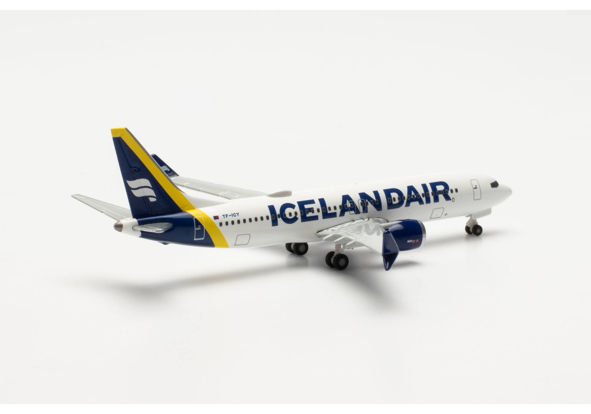 Icelandair Boeing 737 Max 8 - new colors (yellow tail stripe) - TF-ICY “Látrabjarg”