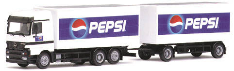 Mercedes-Benz Actros LH Beverage case trailer train 3A/2A
