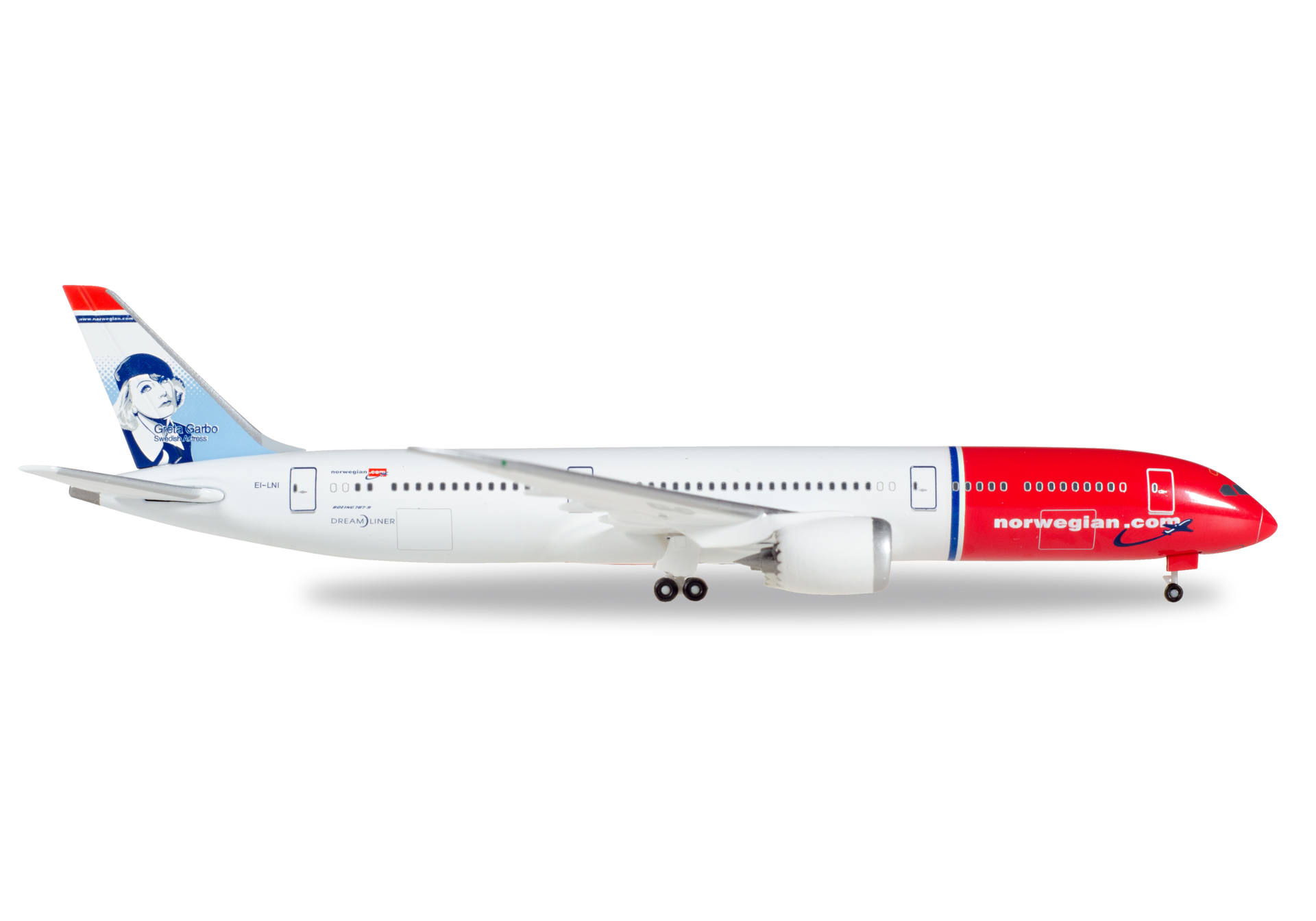 Norwegian Boeing 787-9 Dreamliner – EI-LNI "Greta Garbo"