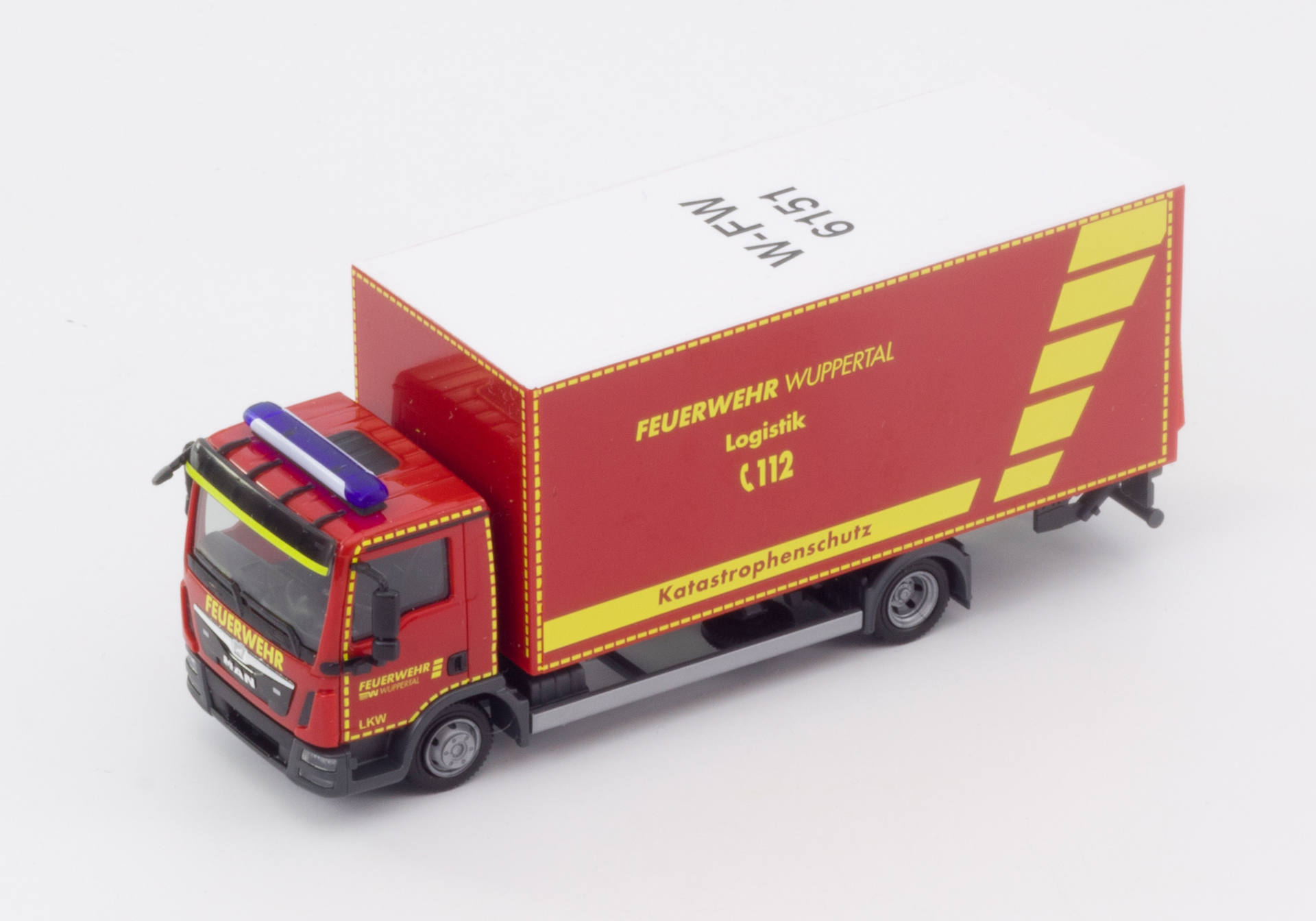 MAN TGL Euro6 Koffer-LKW mit Ladebordwand "Feuerwehr Wuppertal"
