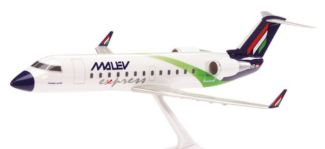 Malév Canadair Jet CRJ200. This item comes / came in Wooster branded packaging.