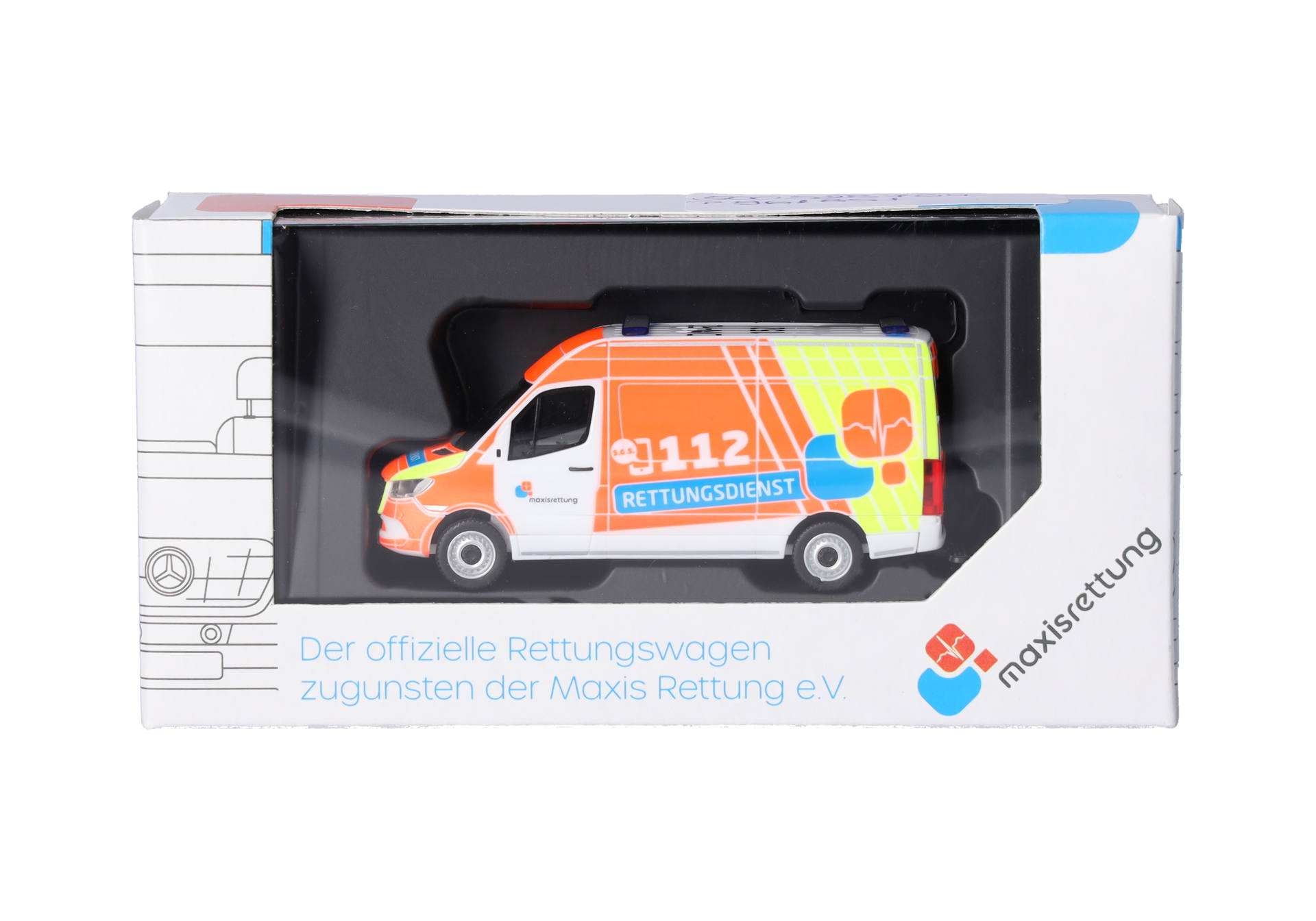 ambulance, toy, die-cast, neon, packaging