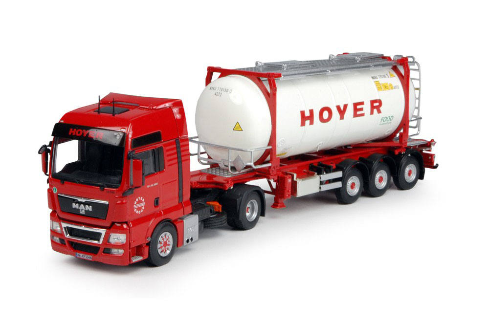 MAN TGX XXL Swapcontainer semitrailer "Hoyer"