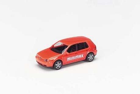 VW Golf IV Herpa Standard packaging red