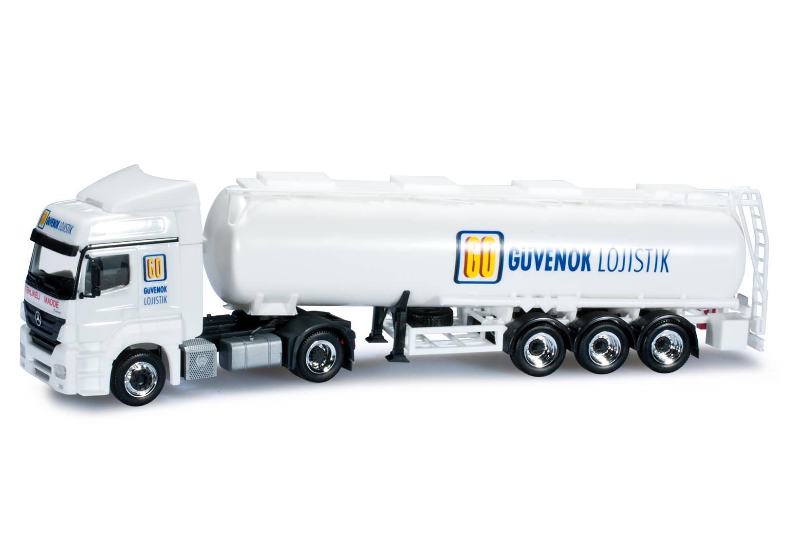 Mercedes-Benz Axor tank semitrailer "Güvenok Lojistik"