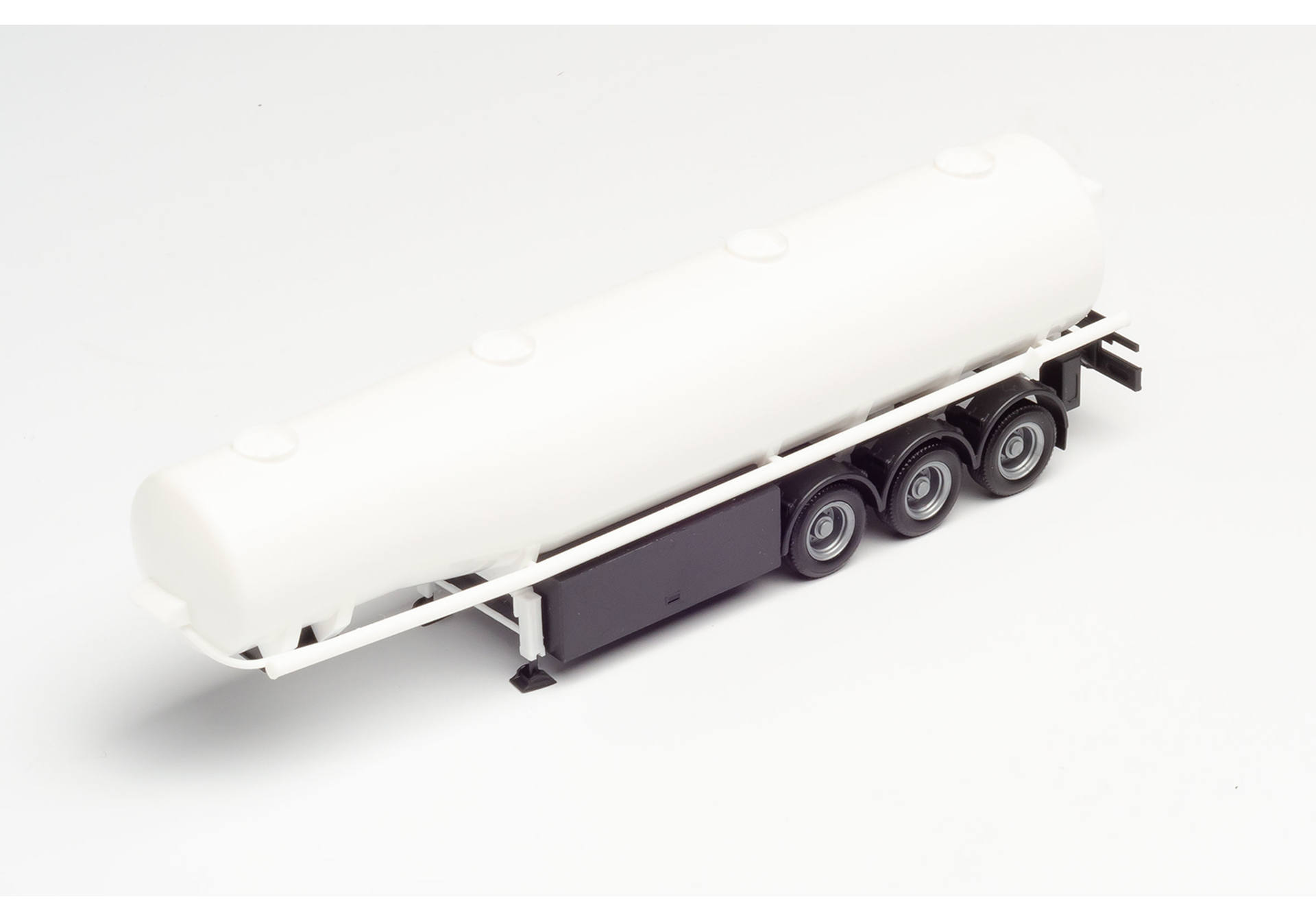 tank trailer undecorated, white