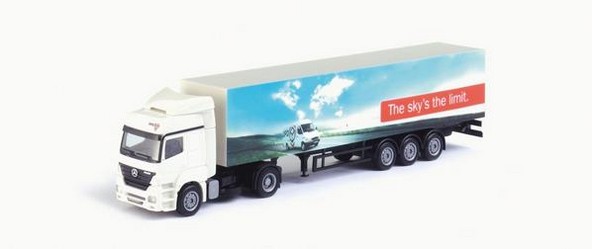 Mercedes-Benz Axor suitcase saddle train