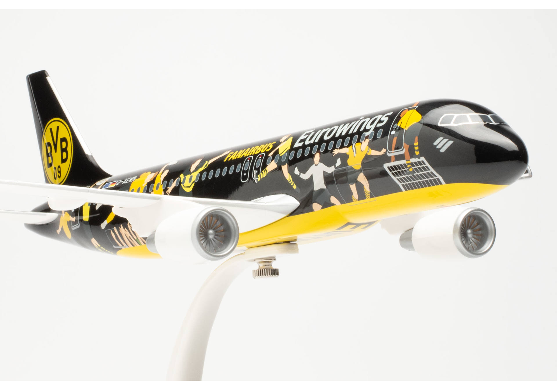 Eurowings Airbus A320 "BVB Fanairbus" - D-AEWM