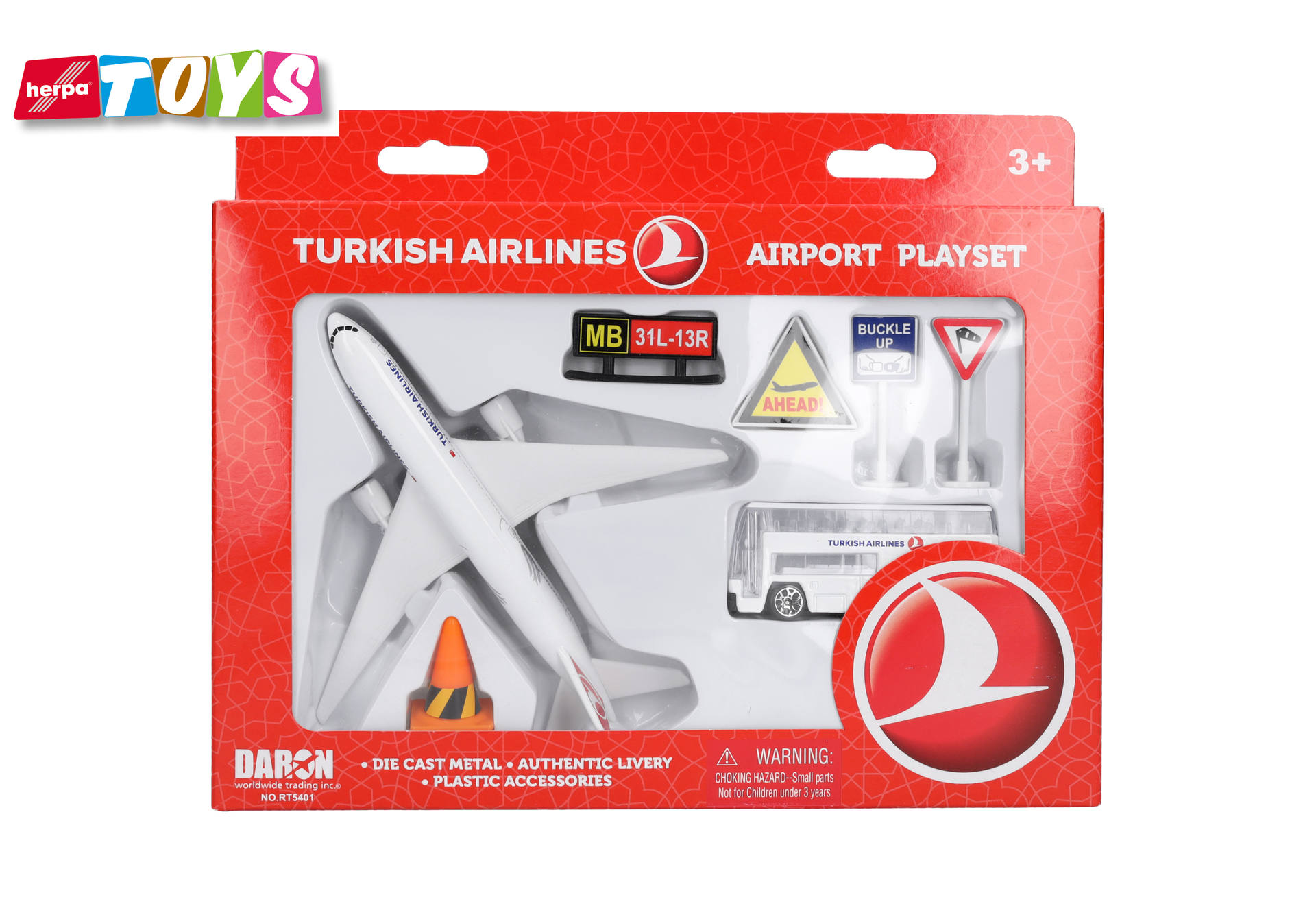 Herpa Toys: Playset Turkish Airlines