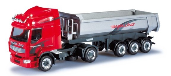 Renault Premium Rundmulden-Sattelzug