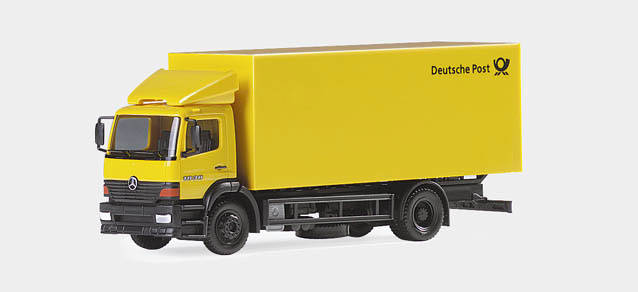 Mercedes-Benz Atego box-type truck „Deutsche Post“