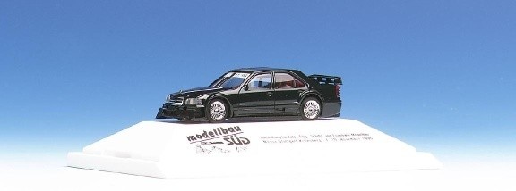 Mercedes-Benz C 180 racing touring car notch with various lettering; Address of the Mini Car Shop