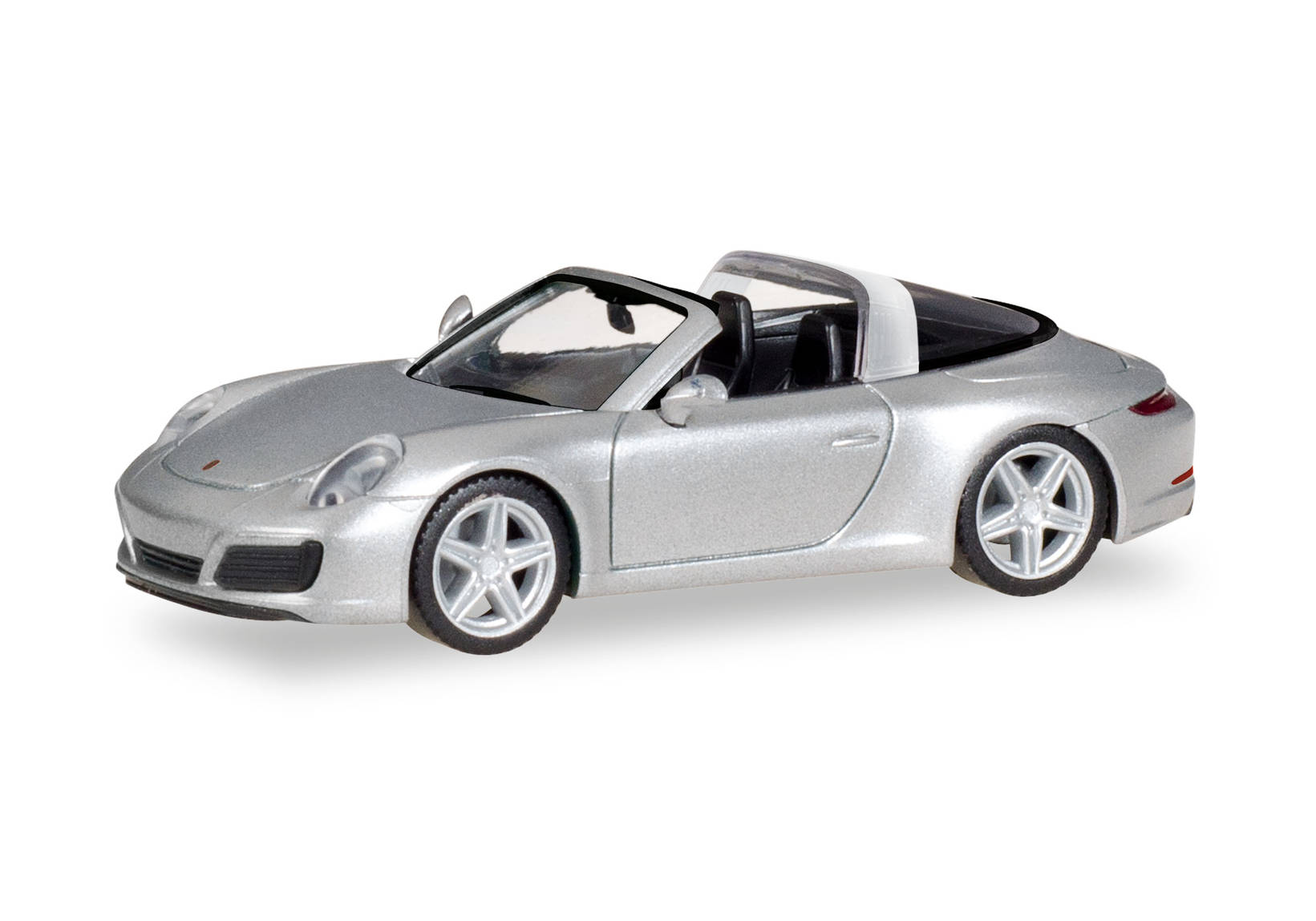 Porsche 911 Targa 4S, rhodium silver metallic