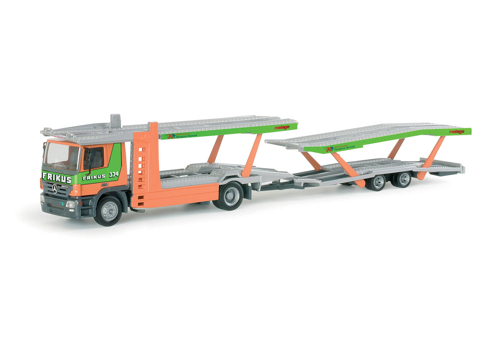 Mercedes-Benz Actros L Autotransporter-Hängerzug "Frikus" (A)