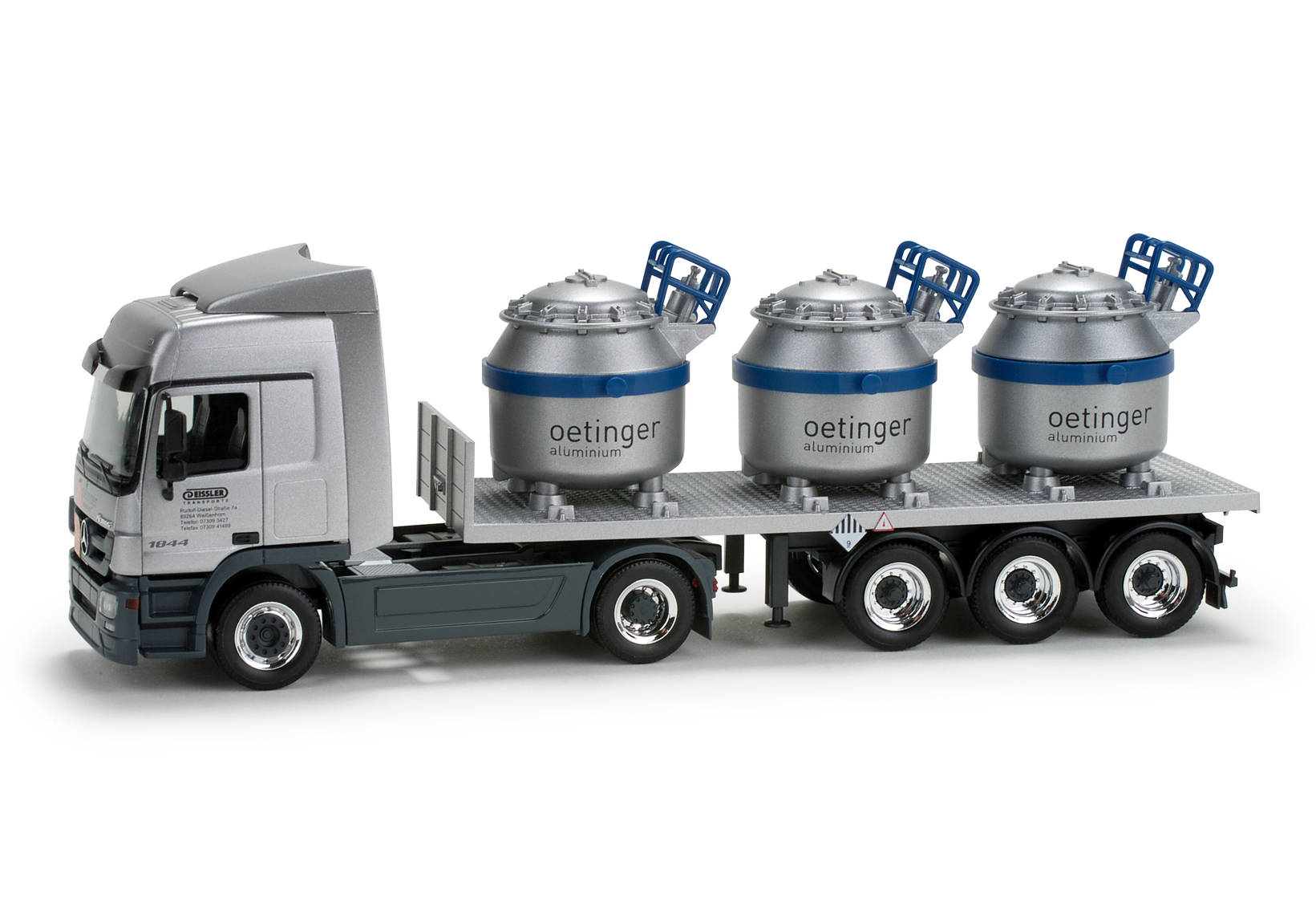 Mercedes-Benz Actros L Pritschen-Sattelzug "Deissler Transporte"