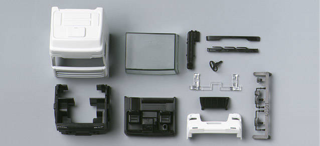 DAF XF SSC driver's cabin without side skirting (incl. rear-view mirror)Content: 2 pcs.