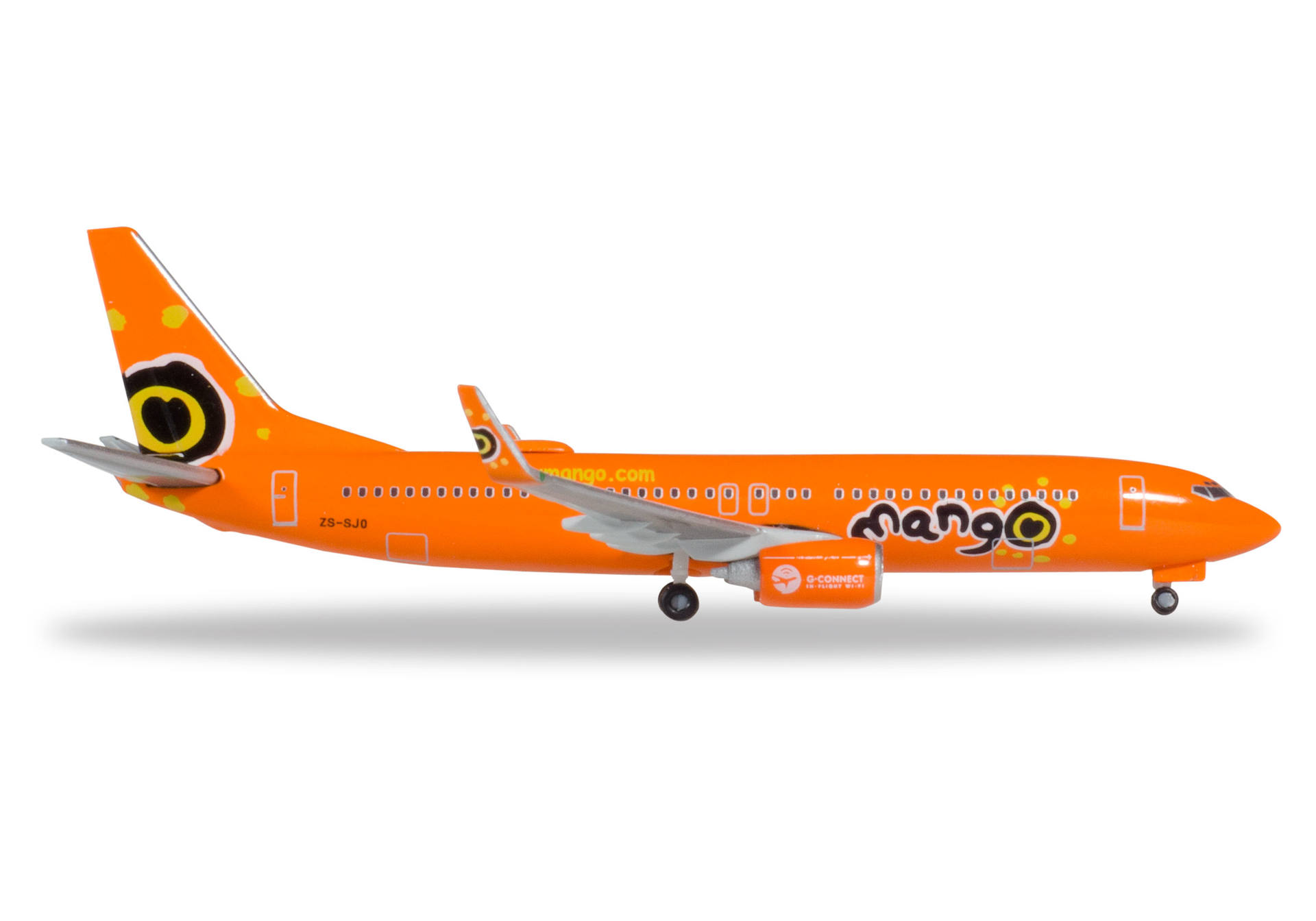 Mango Boeing 737-800 - ZS-SJO