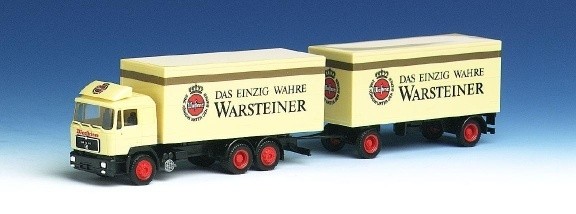 MAN F90 beverage case with trailer 3a/2a brewery edition 1994 limited edition
