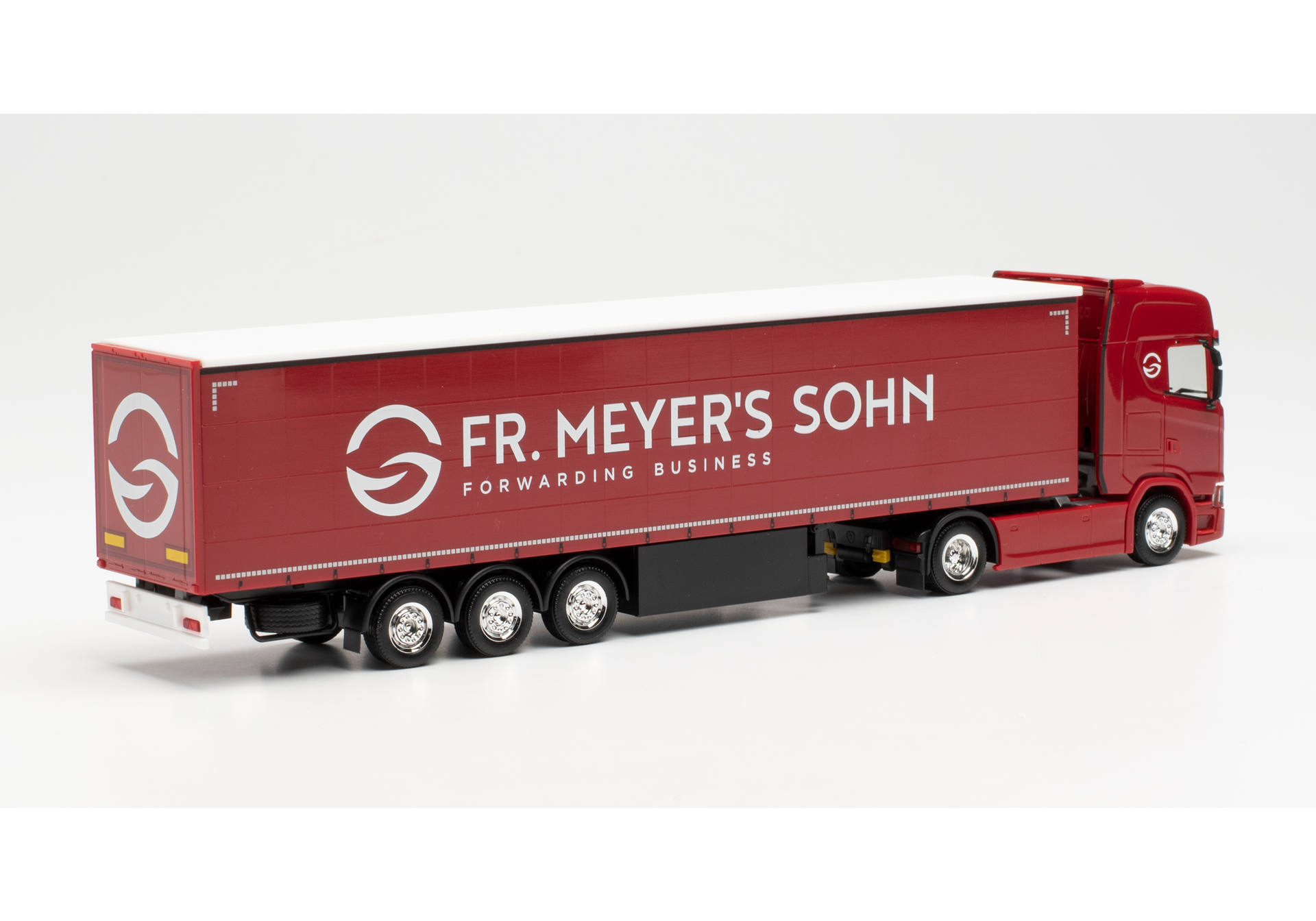 Scania CS20 HD Gardinenplanensattelzug "FR. MEYERS SOHN"