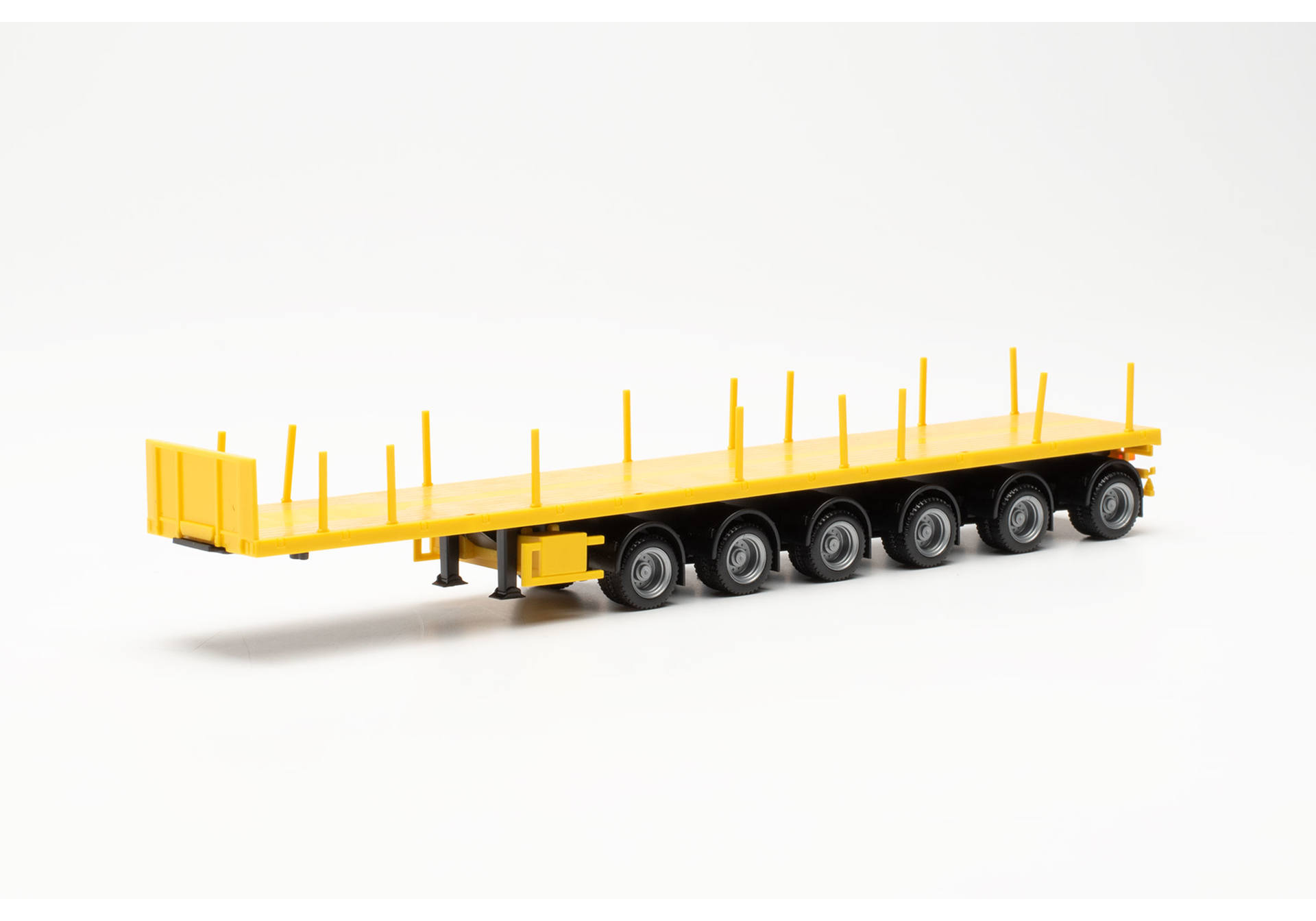Nooteboom Ballasttrailer, traffic yellow