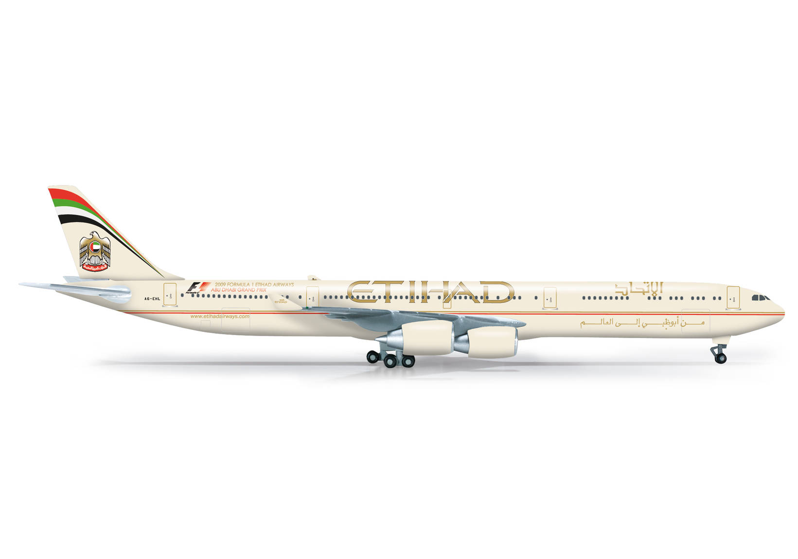 Etihad Airways Airbus A340-600 - A6-EHL