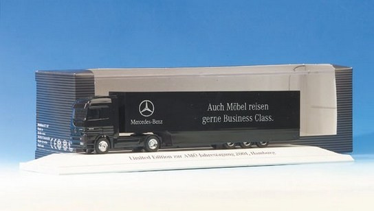 Mercedes-Benz Actros LH case-SZ PC showcase in special box