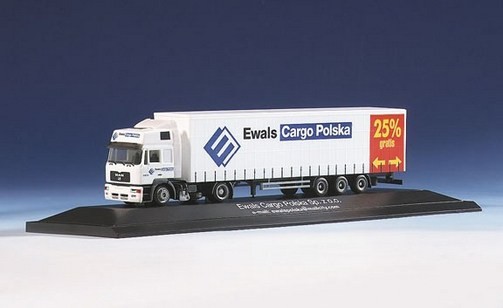 Man F2000 Evo Gardinensattelzug 2a/3a
