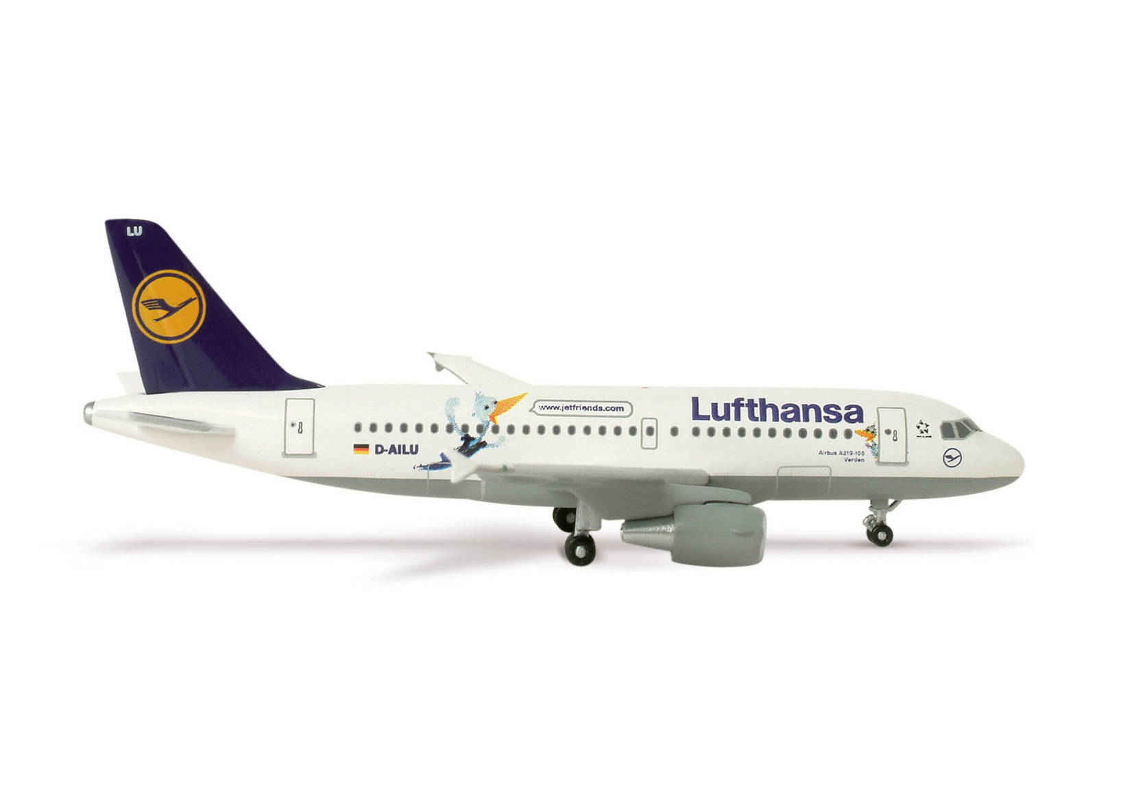 Lufthansa Airbus A319 "Lu & Cosmo"