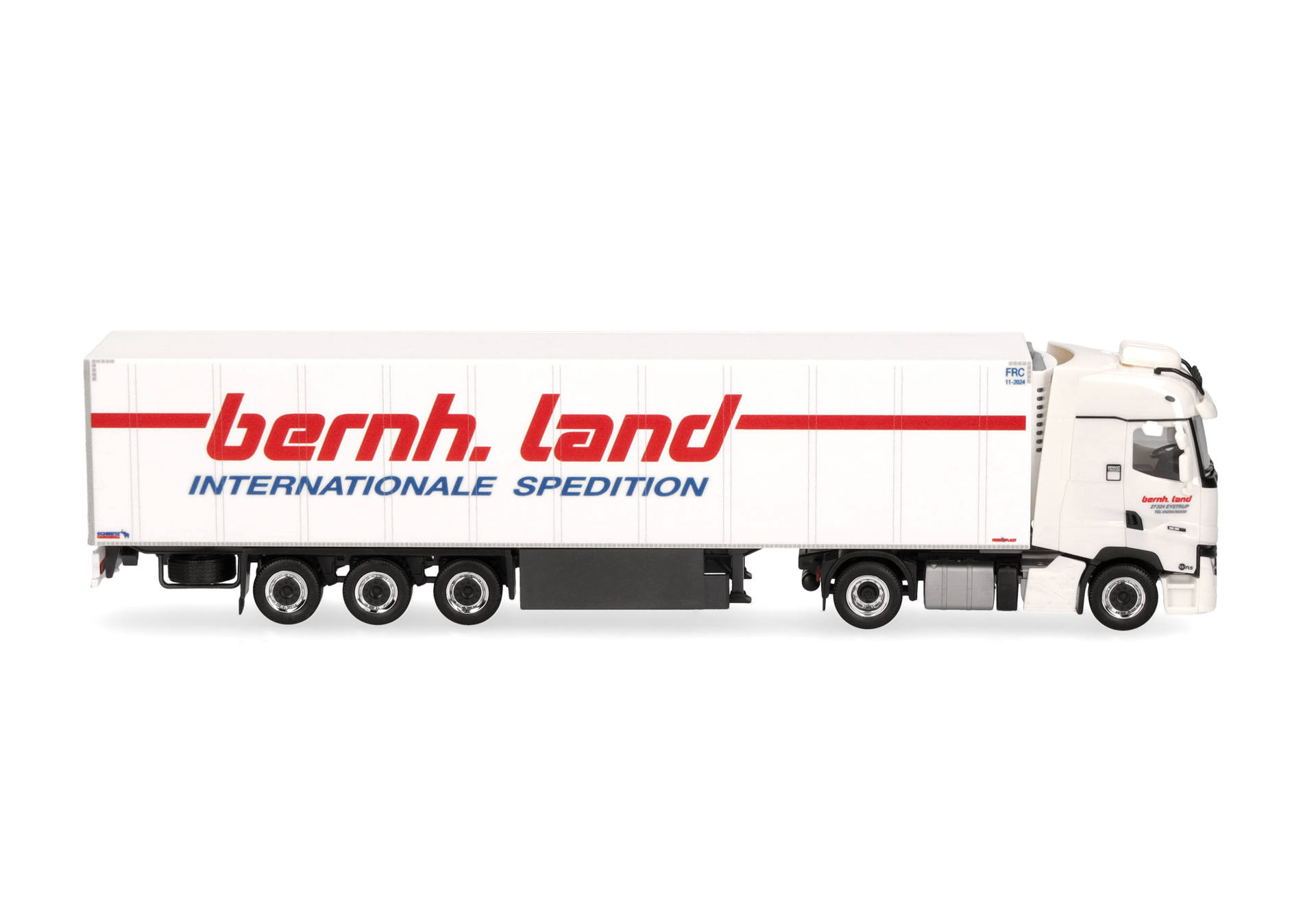 Renault T facelift Kühlkoffer-Sattelzug "Bernhard Land" (Niedersachsen/Eystrup)