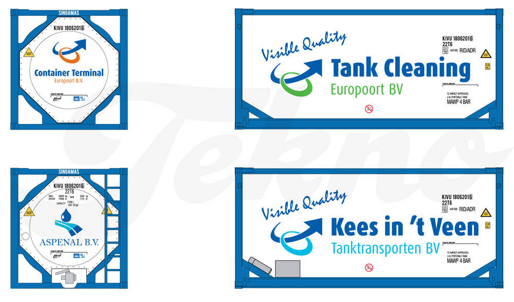 20 ft. gas container "Kees in´t Veen"