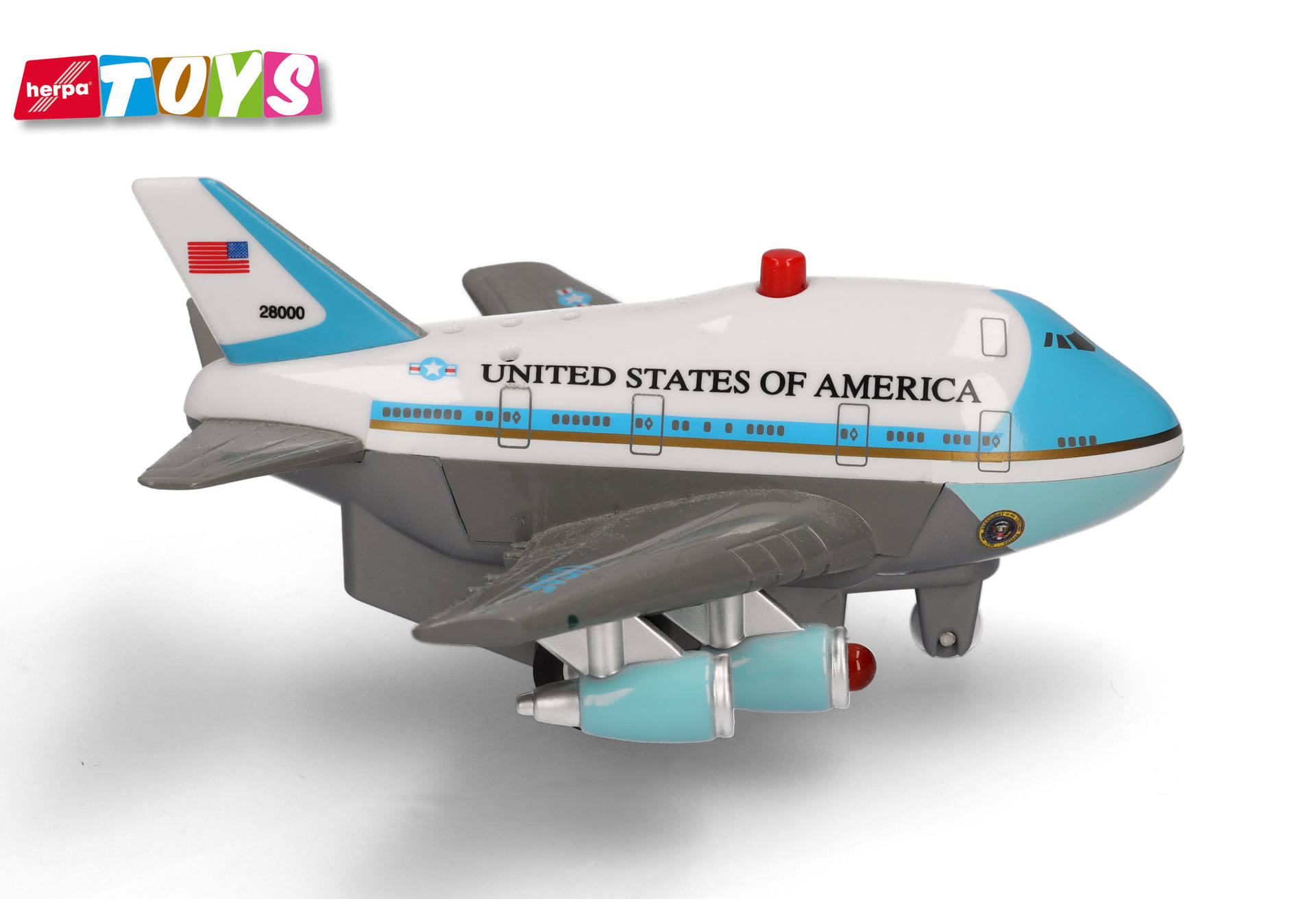 Herpa Toys: Air Force One Pullback Aviation Toy